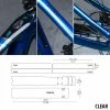 Dyedbro Kit De Protection Du Cadre Transparent -Bike Sale Soldes 20101662 DBF11104 CLEAR GLOSS BLACK