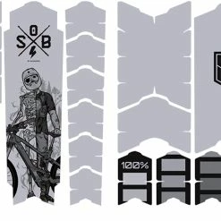 Unleazhed Unscratch Frame Film De Protection Pour Cadre - E-Bike Sons Of Battery Black Matt -Bike Sale Soldes 20118053 Unscratch Frame Rahmenschutzfolie E Bike Sons of Battery Black Matt 4