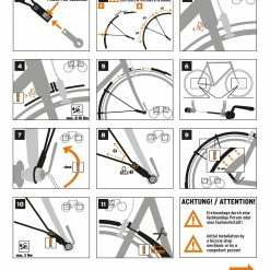 SKS Germany Kit De Garde-boue Raceblade Long Noir -Bike Sale Soldes AB bedienungsanleitung RACEBLADE LONG 1