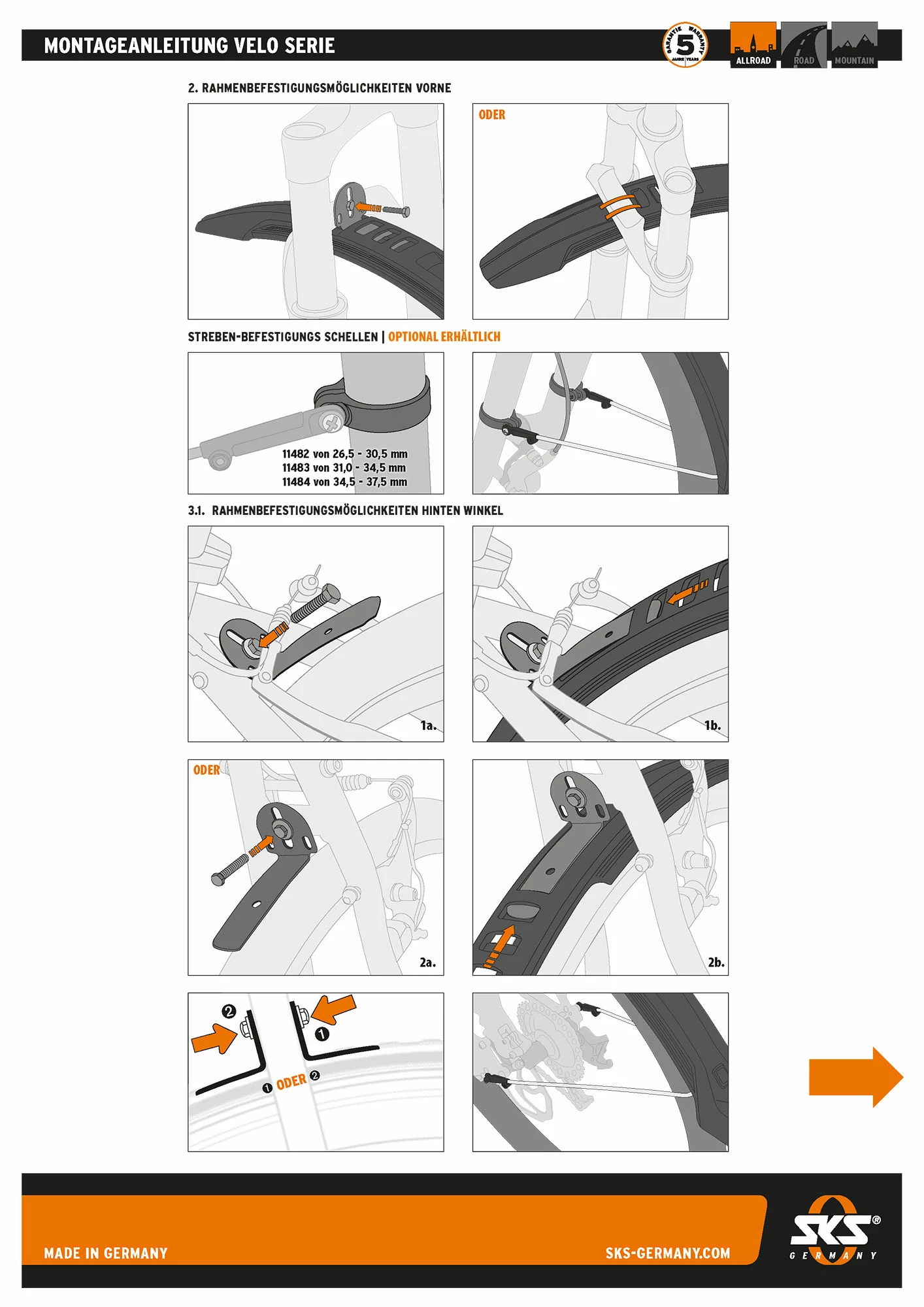 SKS Germany Kit De Garde-boue Velo 65 Mountain 29 6 SKS Germany Kit De Garde-boue Velo 65 Mountain 29 – Image 6