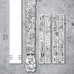 Kit De Protection De Cadre Juay X Dyedbro -Bike Sale Soldes Dyedbro Juay x Dyedbro Rahmenschutz Kit DBF11305 6