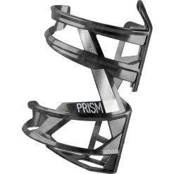 Elite PRISM LINKS Porte-bidon En Carbone -Bike Sale Soldes Elite Prism Carbon schwarz weiss links