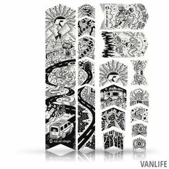 Rie:sel Design Frame:TAPE 3000 - Film De Protection Du Cadre -Bike Sale Soldes FrameTape 0003 VanlLife Black Artikel