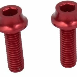 Katana Vis De Porte-bouteille Extra Light, Set De 2, Rouge 3 Katana Vis De Porte-bouteille Extra Light, Set De 2, Rouge -Bike Sale Soldes Katana Extra Light Flaschenhalterschrauben 2er Set rot 2