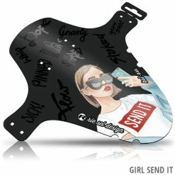 Rie:sel Design Kol:oss Front Mudguard -Bike Sale Soldes KolOss 0001 girl send it artikel