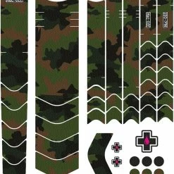 Muc-Off Protection Du Cadre Kit E-MTB -Bike Sale Soldes Muc Off Frame Protection Kit E MTB camo black green