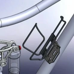 Wolf Tooth Components Adaptateur B-RAD Half Bottle, Y Compris Dogbone Mounting Bases -Bike Sale Soldes Wolf Tooth B RAD Half Bottle Adapter mit DogeBone Mounting Base 1