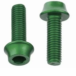 Wolf Tooth Components M5x15mm Vis Porte-bouteille ( 4 Pièces) -Bike Sale Soldes Wolf Tooth M5x15mm Flaschenhalterschrauben 4WBBOLTBLK 6