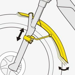 Topeak Garde-boue Avant TetraFender M1 -Bike Sale Soldes topeak mudguard TC9660 20110624 TetraFender M1 Vorderradschutzblech 5