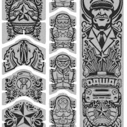 Unleazhed Unscratch Frame Film De Protection Pour Cadre - Dawei Black Matt -Bike Sale Soldes unleazhed 20117758 Unscratch Frame Rahmenschutzfolie Dawei Black Matt 3