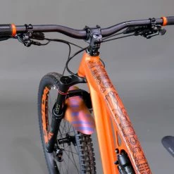 Unleazhed Unscratch Frame Film De Protection Pour Cadre - Empire Black Matt -Bike Sale Soldes unleazhed 20117761 Unscratch Frame Rahmenschutzfolie Empire Black Matt 6