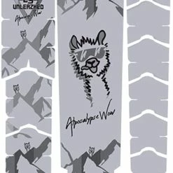 Bike Sale Soldes -Bike Sale Soldes unleazhed 20118051 Unscratch Frame Rahmenschutzfolie Alpocalypse Alpenrose Samerberg Black Matt 2