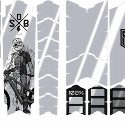 Unleazhed Unscratch Frame Film De Protection Pour Cadre - E-Bike Sons Of Battery Black Glossy -Bike Sale Soldes unleazhed 20118052 Unscratch Frame Rahmenschutzfolie E Bike Sons of Battery Black Glossy 4